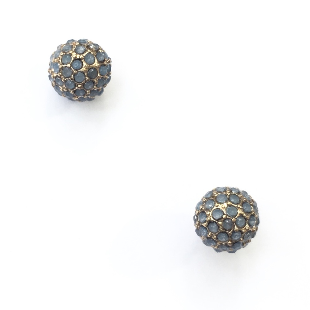 NWOT Baublebar Round Ball Shaped Stud Earrings